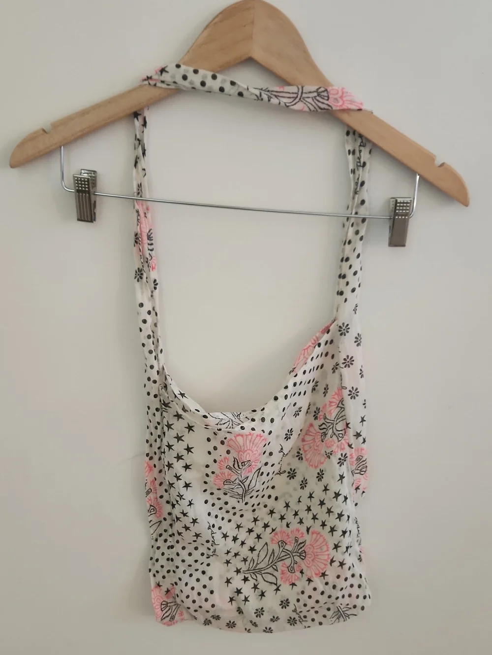 Free People Printed Tote Bag